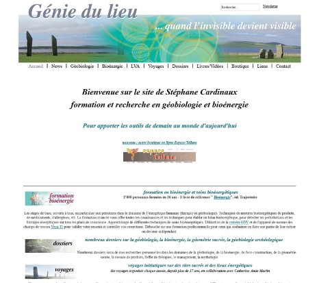 Lien vers le site Génie du lieu