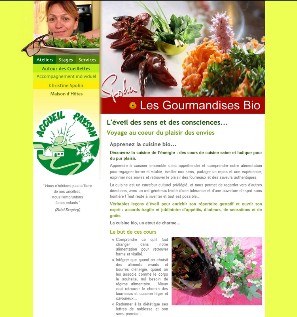 Lien vers le site de Christine Spohn - Gourmandises bio