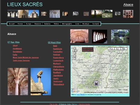 Lien vers le site lieux sacrés