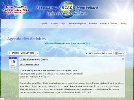 Lien vers le site association Arcade